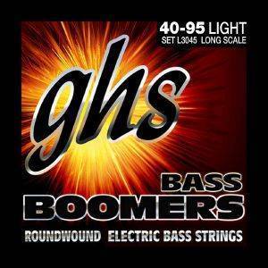    GHS L3045 BASS BOOMERS ROUNDWOUND NICKEL PLATED LIGHT 40-95