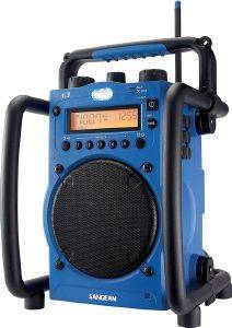 SANGEAN U3 FM/AM ULTRA RUGGED DIGITAL TUNING RADIO RECEIVER BLUE SANGEAN U3 FM/AM ULTRA RUGGED DIGITAL TUNING RADIO RECEIVER BLUE