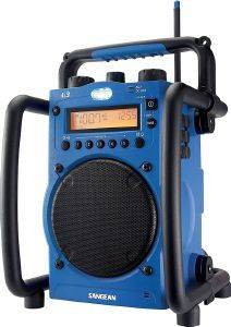 SANGEAN U3 FM/AM ULTRA RUGGED DIGITAL TUNING RADIO RECEIVER BLUE