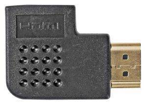 NEDIS CVGP34904BK HDMI ADAPTER HDMI CONNECTOR - HDMI FEMALE RIGHT ANGLED BLACK NEDIS CVGP34904BK HDMI ADAPTER HDMI CONNECTOR - HDMI FEMALE RIGHT ANGLED BLACK