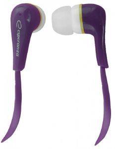 ESPERANZA EH146V STEREO EARPHONES LOLLIPOP VIOLET