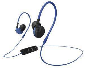 HAMA 177096 ACTIVE BT CLIP-ON SPORT EARPHONES BLACK/BLUE