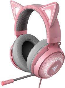 RAZER KRAKEN KITTY EDITION CHROMA USB GAMING HEADSET QUARTZ φωτογραφία