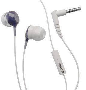 MAXELL CLOUD 9 EARPHONES WITH MIC WHITE