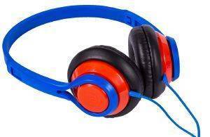 MAXELL HP360 LEGACY HEADPHONES WITH MIC BLUE