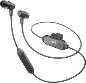 JBL E25BT WIRELESS BLUETOOTH IN-EAR HEADPHONES WITH MICROPHONE BLACK JBL E25BT WIRELESS BLUETOOTH IN-EAR HEADPHONES WITH MICROPHONE BLACK