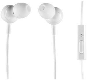 PANASONIC RP-TCM360E-W CANAL TYPE IN-EAR HEADPHONES WITH MIC WHITE