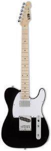 KH  ESP LTD RON WOOD BLK BLACK