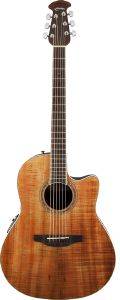   OVATION CELEBRITY STANDARD PLUS MID CUTAWAY FIGURED KOA