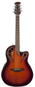   OVATION CELEBRITY ELITE MID CUTAWAY SUNBURST