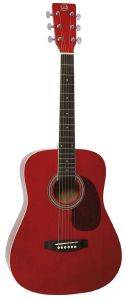   GEWAPURE VGS D-10 MINI DREADNOUGHT TRANSPARENT RED