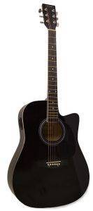 ΗΛΕΚΤΡΟΑΚΟΥΣΤΙΚΗ ΚΙΘΑΡΑ GEWAPURE VGS D-10 CE DREADNOUGHT BLACK ΗΛΕΚΤΡΟΑΚΟΥΣΤΙΚΗ ΚΙΘΑΡΑ GEWAPURE VGS D-10 CE DREADNOUGHT BLACK