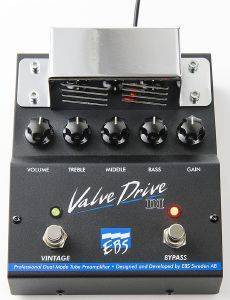  EBS EBS-VDI VALVE DRIVE DI TUBE PREAMP-OVERDRIVE PEDAL