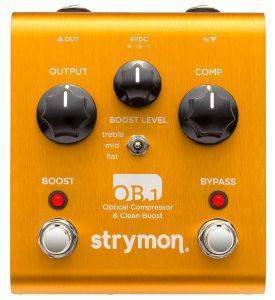  STRYMON OB1 OPTICAL COMPRESSION AND CLEAN BOOST