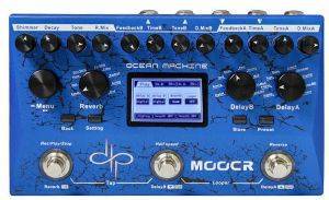  MOOER DELAY OCEAN MACHINE DUAL DELAY REVERB AND LOOPER