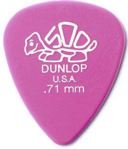 ����� DUNLOP 41P.71 DELRIN 500 SERIES 0.71MM 12��� PINK