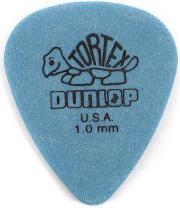  DUNLOP 418P1.0 TORTEX STANDARD SERIES 1.0 MM 12 BLUE