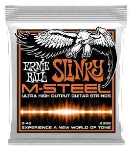 ΧΟΡΔΕΣ ΗΛΕΚΤΡΙΚΗΣ ΚΙΘΑΡΑΣ ERNIE BALL 2922 M-STEEL SLINKY ΧΟΡΔΕΣ ΗΛΕΚΤΡΙΚΗΣ ΚΙΘΑΡΑΣ ERNIE BALL 2922 M-STEEL SLINKY