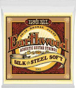    ERNIE BALL 2047 EARTHWOOD 80/20 SILK & STEEL BRONZE EXTRA SOFT