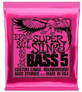 ΧΟΡΔΕΣ ΗΛΕΚΤΡΙΚΟΥ ΜΠΑΣΟΥ ERNIE BALL 2824 SUPER SLINKY 5-STRING ΧΟΡΔΕΣ ΗΛΕΚΤΡΙΚΟΥ ΜΠΑΣΟΥ ERNIE BALL 2824 SUPER SLINKY 5-STRING