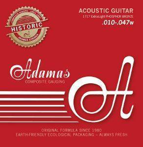    ADAMAS 1717 HISTORIC REISSUE PHOSPHOR BRONZE EXTRA LIGHT 10-47