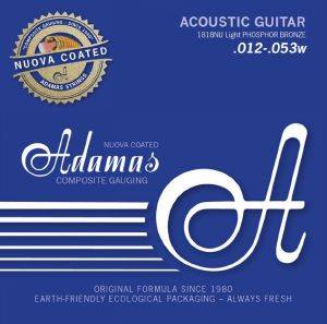 ΧΟΡΔΕΣ ΑΚΟΥΣΤΙΚΗΣ ΚΙΘΑΡΑΣ ADAMAS 1749 HISTORIC REISSUE PHOSPHOR BRONZE EXTRA LIGHT 11-52 ΧΟΡΔΕΣ ΑΚΟΥΣΤΙΚΗΣ ΚΙΘΑΡΑΣ ADAMAS 1749 HISTORIC REISSUE PHOSPHOR BRONZE EXTRA LIGHT 11-52