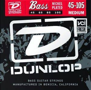    DUNLOP DBN45105  MEDIUM 45-105 NICKEL WOUND