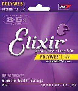 ΧΟΡΔΕΣ ΑΚΟΥΣΤΙΚΗΣ ΚΙΘΑΡΑΣ ELIXIR 11000 POLYWEB EXTRA LIGHT 10-47 80/20 BRONZE ΧΟΡΔΕΣ ΑΚΟΥΣΤΙΚΗΣ ΚΙΘΑΡΑΣ ELIXIR 11000 POLYWEB EXTRA LIGHT 10-47 80/20 BRONZE