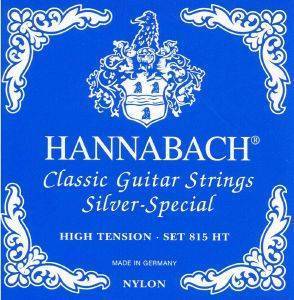 ΧΟΡΔΕΣ ΚΛΑΣΣΙΚΗΣ ΚΙΘΑΡΑΣ HANNABACH SERIES 815 HIGH TENSION SILVER SPECIAL 815HT ΧΟΡΔΕΣ ΚΛΑΣΣΙΚΗΣ ΚΙΘΑΡΑΣ HANNABACH SERIES 815 HIGH TENSION SILVER SPECIAL 815HT