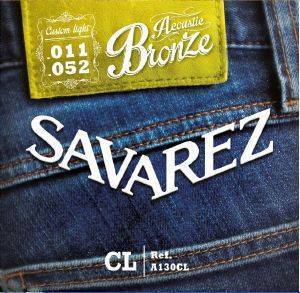    SAVAREZ A130CL CUSTOM LIGHT 11-52 ACOUSTIC BRONZE