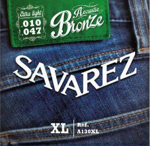    SAVAREZ A130XL EXTRA LIGHT 10-47 ACOUSTIC BRONZE