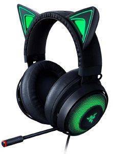 RAZER KRAKEN KITTY EDITION CHROMA USB GAMING HEADSET BLACK