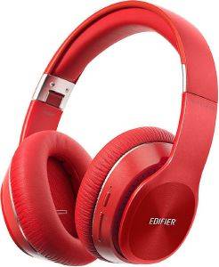 EDIFIER W820BT BLUETOOTH STEREO HEADPHONES RED EDIFIER W820BT BLUETOOTH STEREO HEADPHONES RED