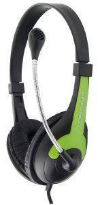 ESPERANZA EH158G STEREO HEADPHONES WITH MICROPHONE ROOSTER GREEN