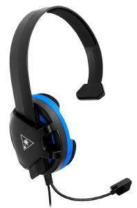 TURTLE BEACH RECON CHAT FOR PS4 BLACK/BLUE OVER-EAR HEADSET TBS-3345-02