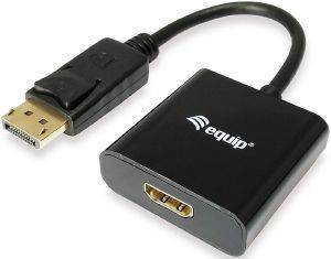 EQUIP 133438 DISPLAY PORT TO HDMI SET WITH CABLE + CONVERTER