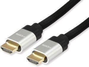 EQUIP 119381 HDMI 2.1 ULTRA HIGH SPEED CABLE HDMI TYPE A -> HDMI TYPE A 48 GBIT/S ARC 2M BLACK