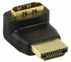 NEDIS CVGP34902BK HDMI ADAPTER HDMI CONNECTOR - HDMI FEMALE 270 ANGLED BLACK NEDIS CVGP34902BK HDMI ADAPTER HDMI CONNECTOR - HDMI FEMALE 270 ANGLED BLACK