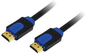 LOGILINK CHB1101 HDMI HIGH SPEED WITH ETHERNET V1.4 CABLE GOLD PLATED 1M BLACK