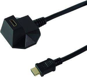 LOGILINK CH0041 HDMI EXTENSION CABLE WITH MAGNETIC STAND 1.5M BLACK