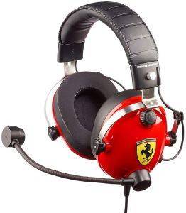 THRUSTMASTER T.RACING SCUDERIA FERRARI EDITION GAMING HEADSET THRUSTMASTER T.RACING SCUDERIA FERRARI EDITION GAMING HEADSET