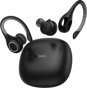 BASEUS ENCOK TWS TRUE WIRELESS EARPHONES W17 BLACK