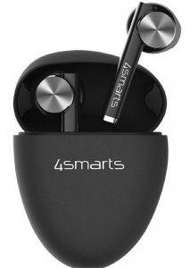 4SMARTS TWS BLUETOOTH HEADPHONES PEBBLE BLACK