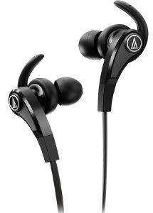 AUDIO TECHNICA ATH-CKX9IS SONICFUEL IN-EAR HEADPHONES WITH IN-LINE MIC & CONTROL BLACK