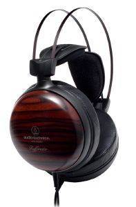 AUDIO TECHNICA ATH-W5000 AUDIOPHILE CLOSED-BACK DYNAMIC WOODEN HEADPHONES