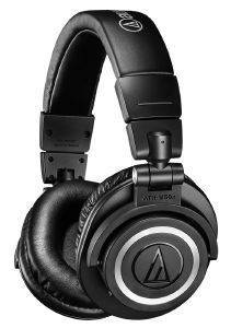 AUDIO TECHNICA ATH-M50XBT WIRELESS OVER-EAR HEADPHONES