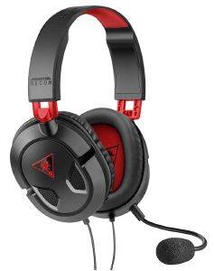 TURTLE BEACH RECON 50 BLACK OVER-EAR STEREO GAMING-HEADSET TBS-6003-02