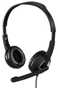 HAMA ESSENTIAL HS 300 PC HEADSET BLACK HAMA ESSENTIAL HS 300 PC HEADSET BLACK