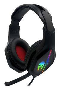 NOD IRON SOUND V2 GAMING HEADSET, WITH RUNNING RGB - ADAPTER