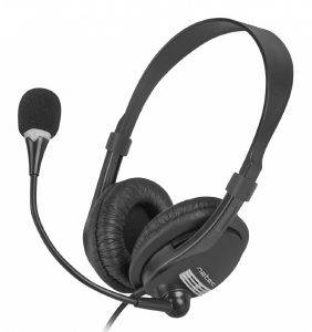 NATEC NSL-1692 DRONE USB HEADPHONES BLACK